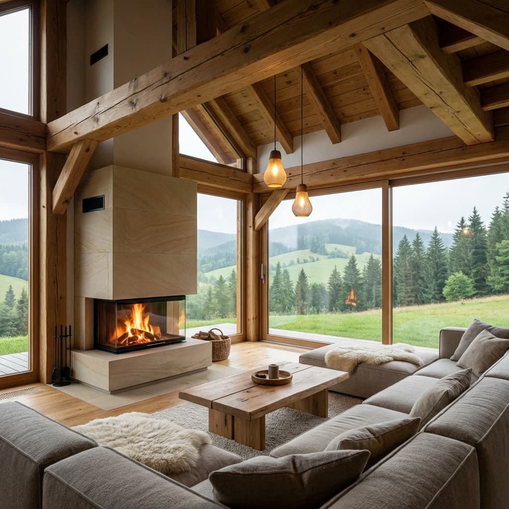 Bydlení 2026: Návrat k poctivým materiálům a estetice hor